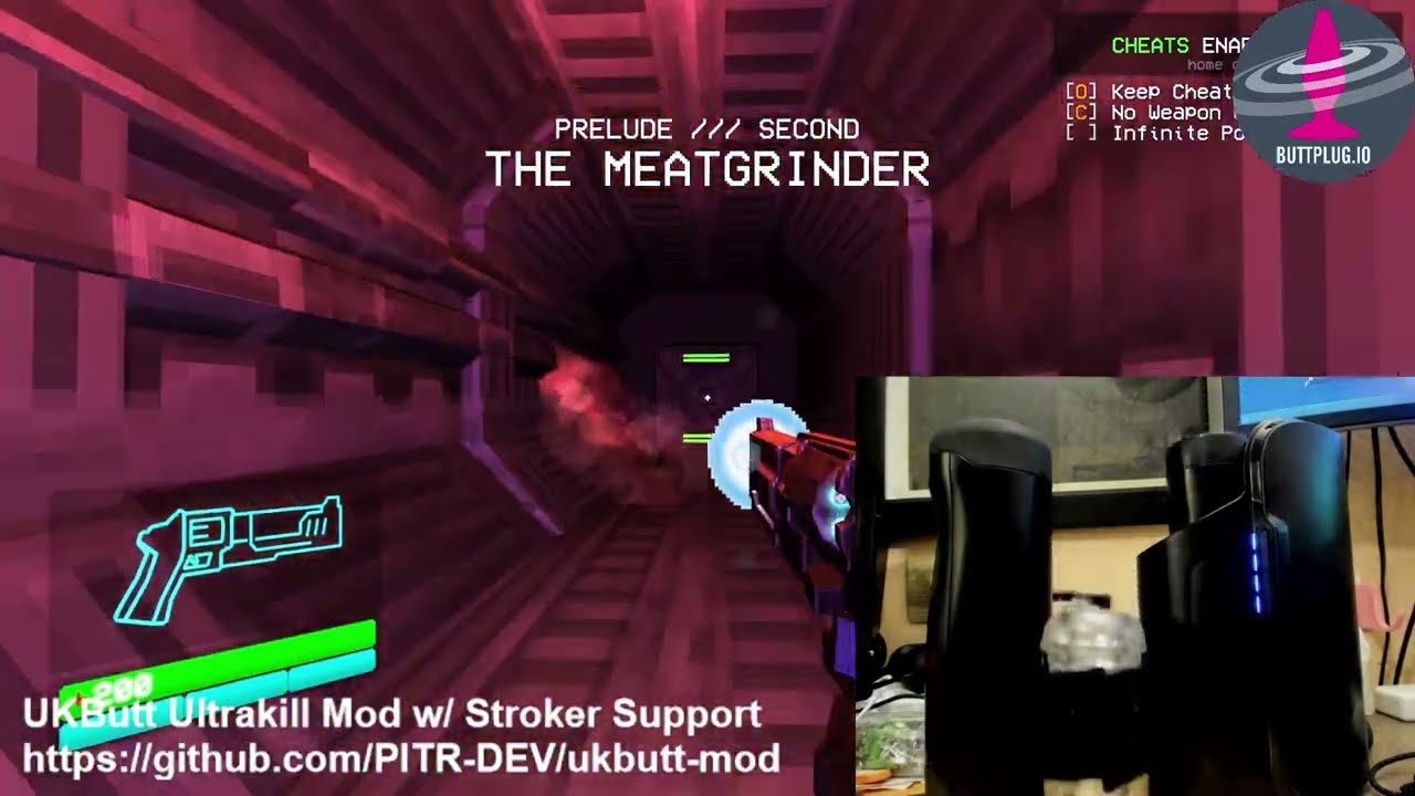 THE MEATGRINDER: Ultrakill UKButt Mod w/ Buttplug.io Stroker Support