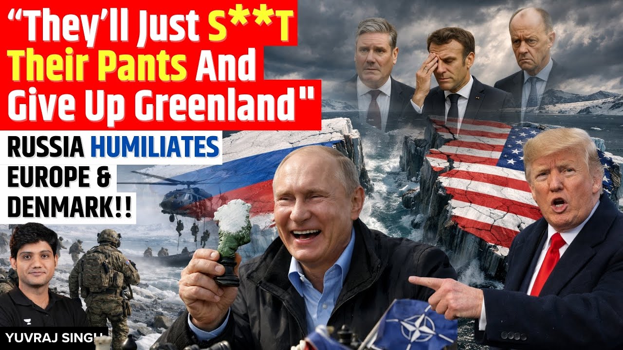 Trump Wants Greenland, NATO Moves In, Russia Taunts Europe | Shocking Arctic Power Play
