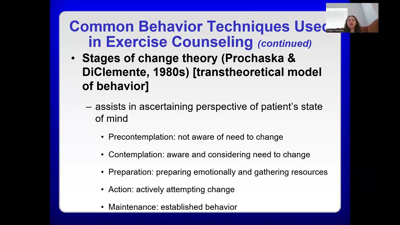 CDD4 Ch 4 - Art of Exercise Medicine: Counseling and Socioecological Factors