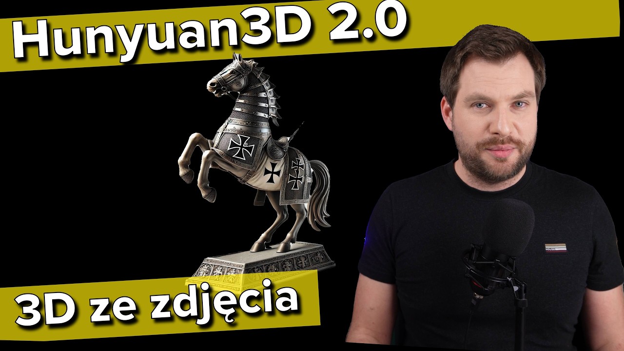 Tw&oacute;rz modele gotowe do druku z Hunyuan3D-2. Test modelu, instalacja krok-po-kroku.