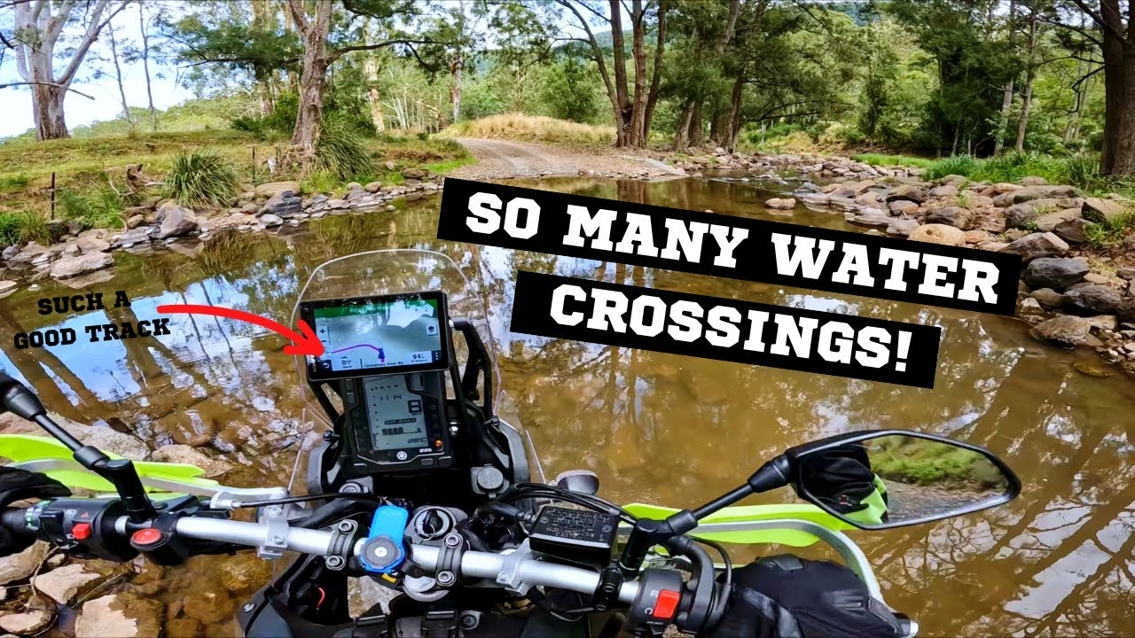 CONDAMINE RIVER ROAD | 14 WATER CROSSINGS | TENERE 700