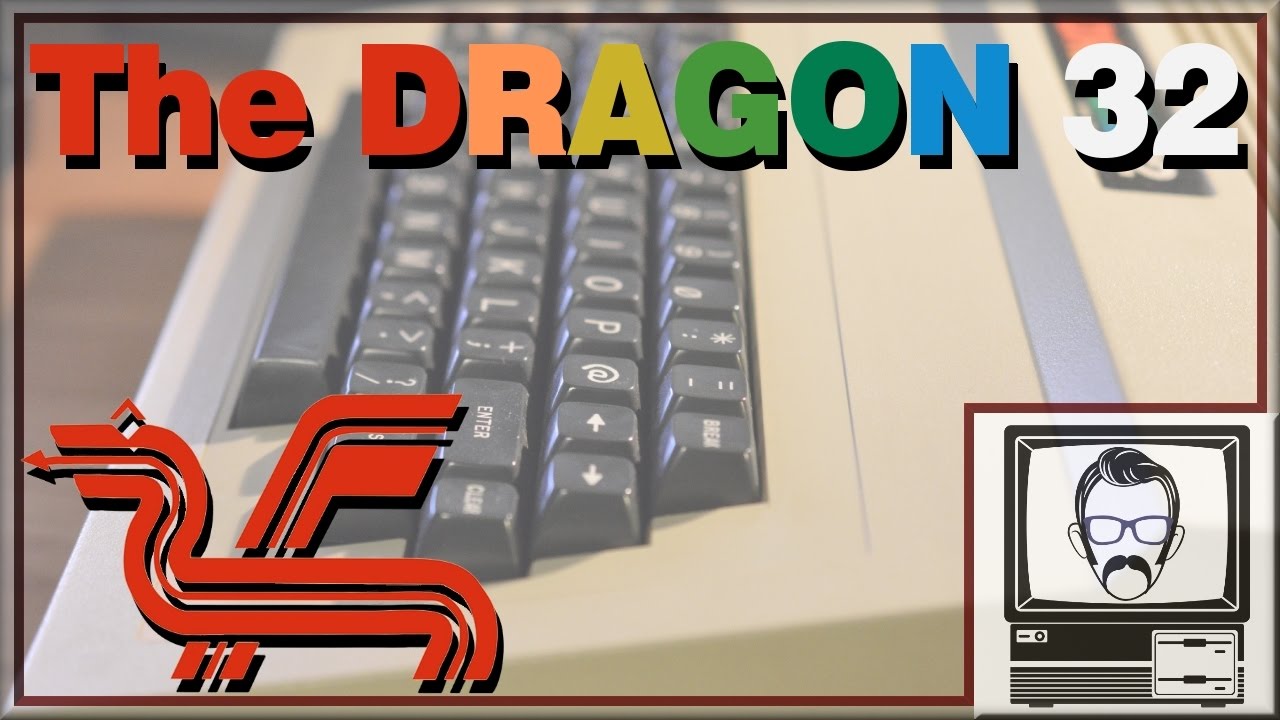История Dragon 32/64 — цветной компьютер Tandy от Великобритании | Nostalgia Nerd