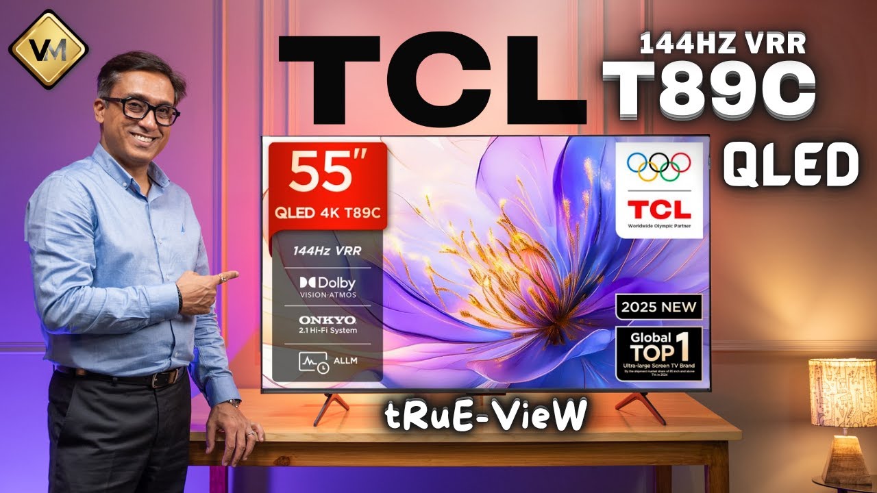 TCL T89C QLED TV | Best TV 2025 | Best QLED TV 2025