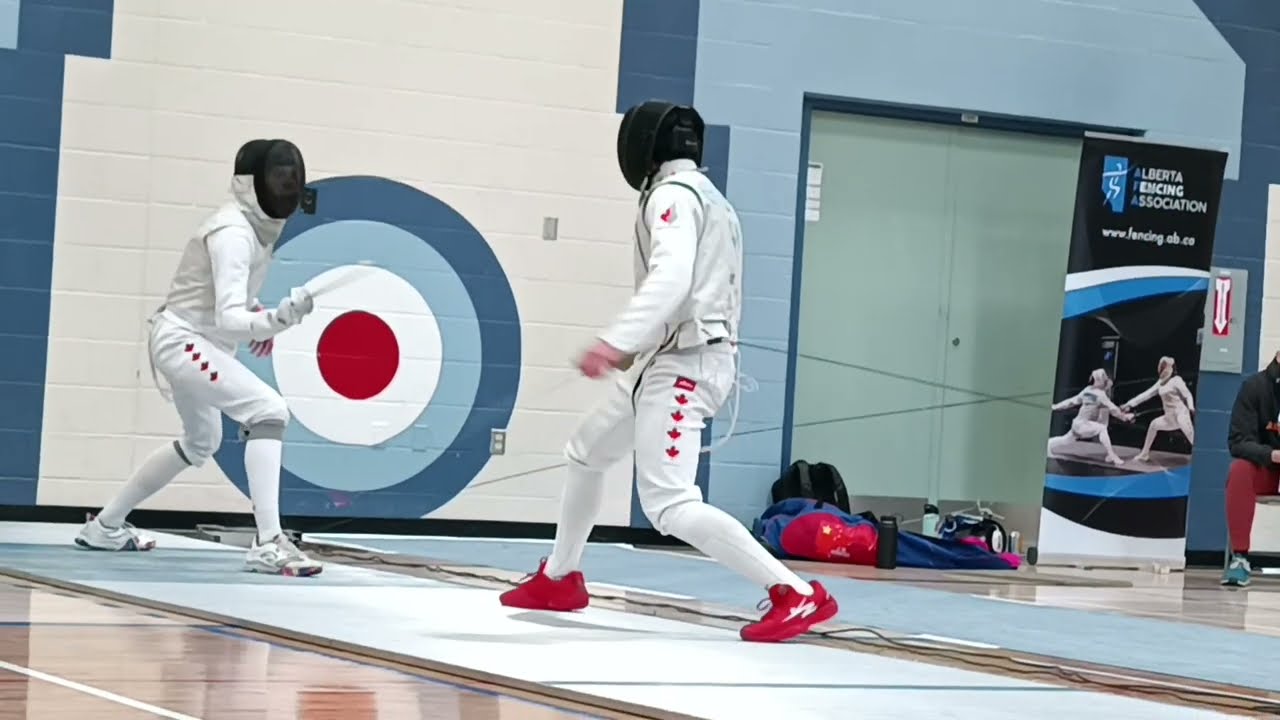 SEIGEL Duncan vs  HERNANDEZ-Berron Salvador - Alberta Winter Games Cadet Men's Foil