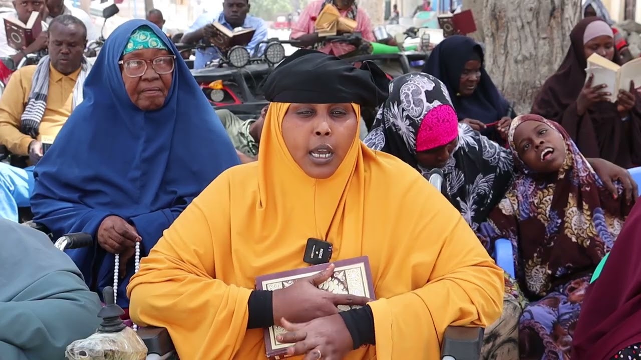 Qaarka mid ah dadka baahiyaha gaarka qabo oo cod saday in Ramadaanka laga caawiyo..