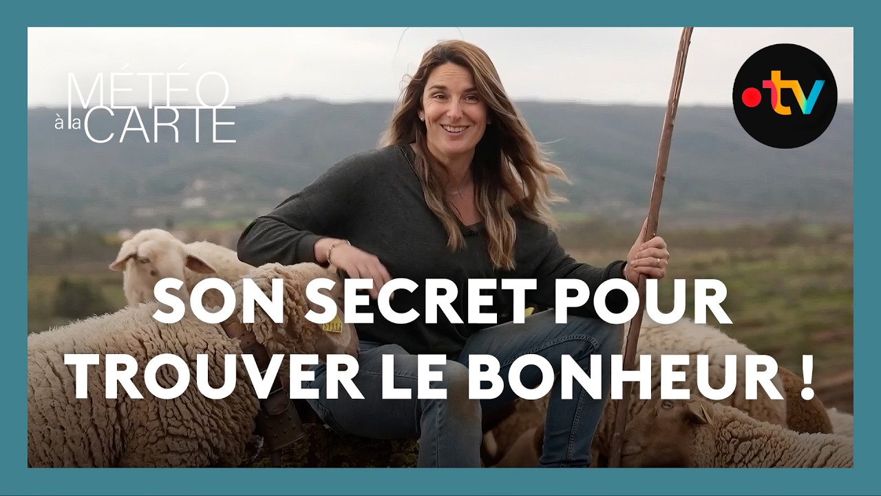 Elle trouve le bonheur au milieu de la nature ! - Météo à la carte