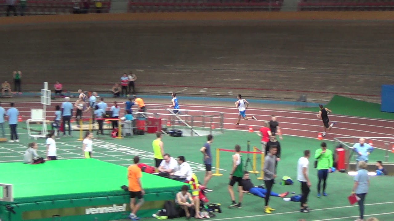 ASV&Ouml; Vienna Indoor Gala 2018 -  400m M&auml;nner Lauf 3/6
