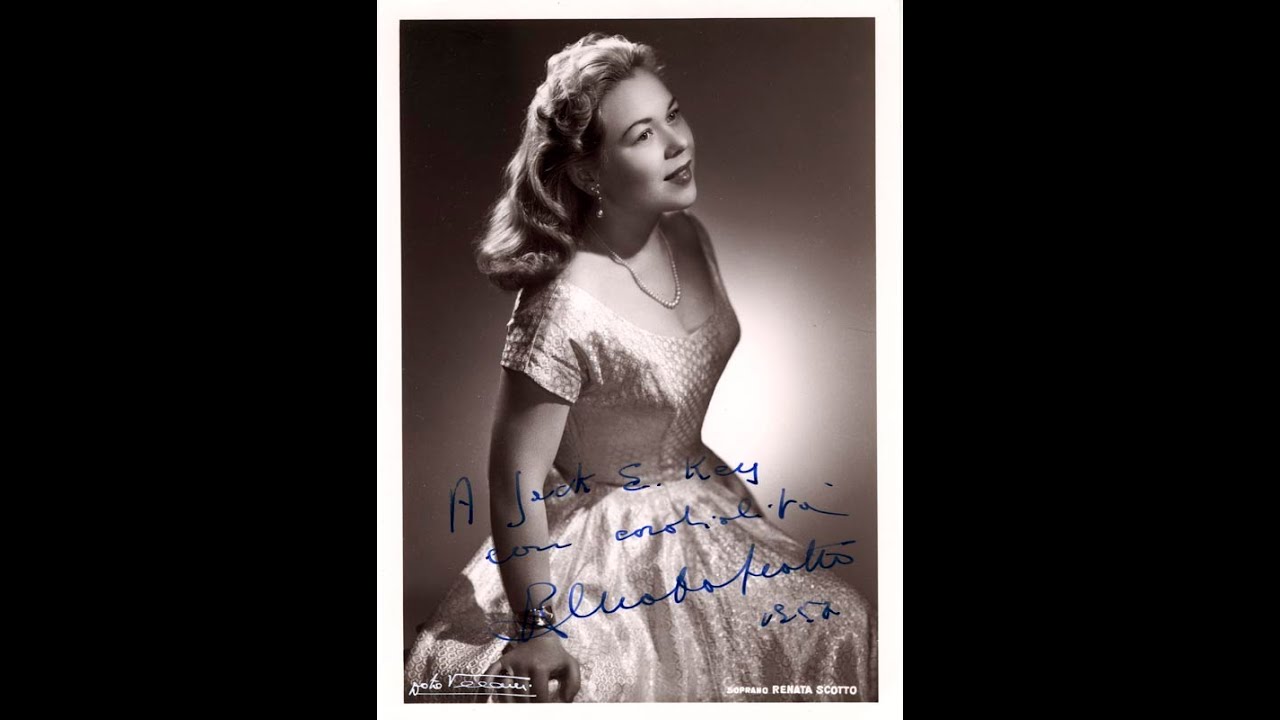 Cilea:   Adriana Lecouvreur  -  Poveri fiori  -  Renata Scotto; Gianandrea Gavazzeni