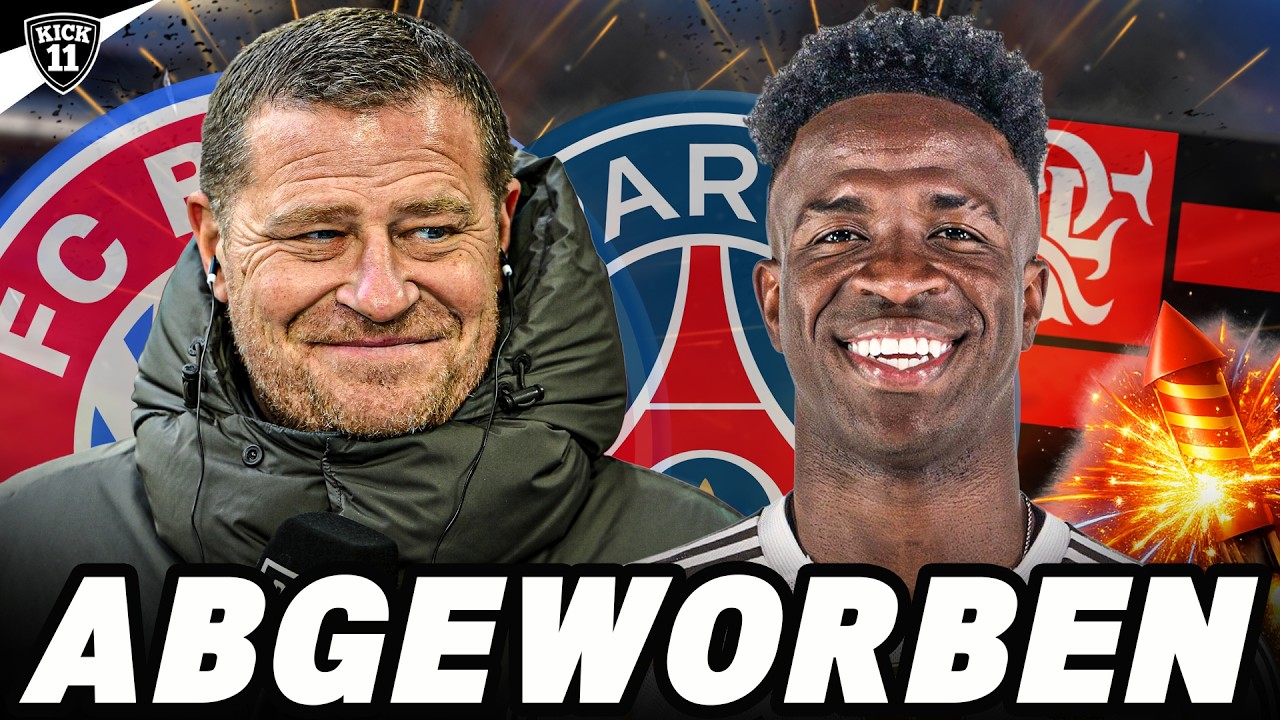BAYERN BEDIENT sich bei PSG! VERRÜCKTES VINI-GEBOT! GALA holt 3 NEUE! | KickNews