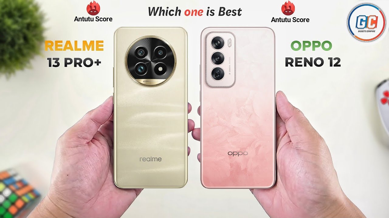 Realme 13 Pro Plus Vs OPPO Reno 12 || Full Comparison ⚡ Which one is Best?