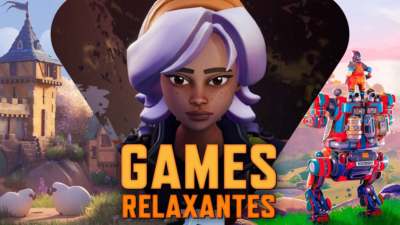 6 Games para DESLIGAR O CÉREBRO (dias exaustivos)