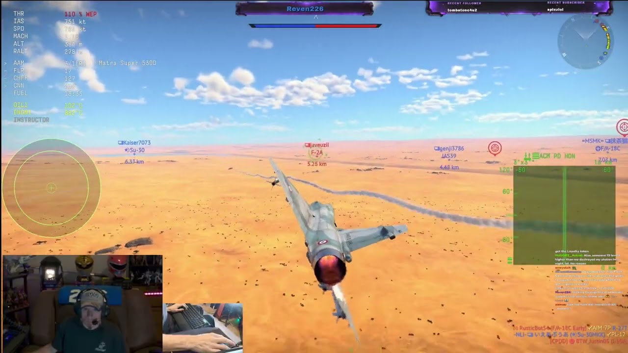 [18+] Reven's Ready Room // War Thunder Air Grind Day 358// ARB BR 14.3-? // Onl (Part 15/19)