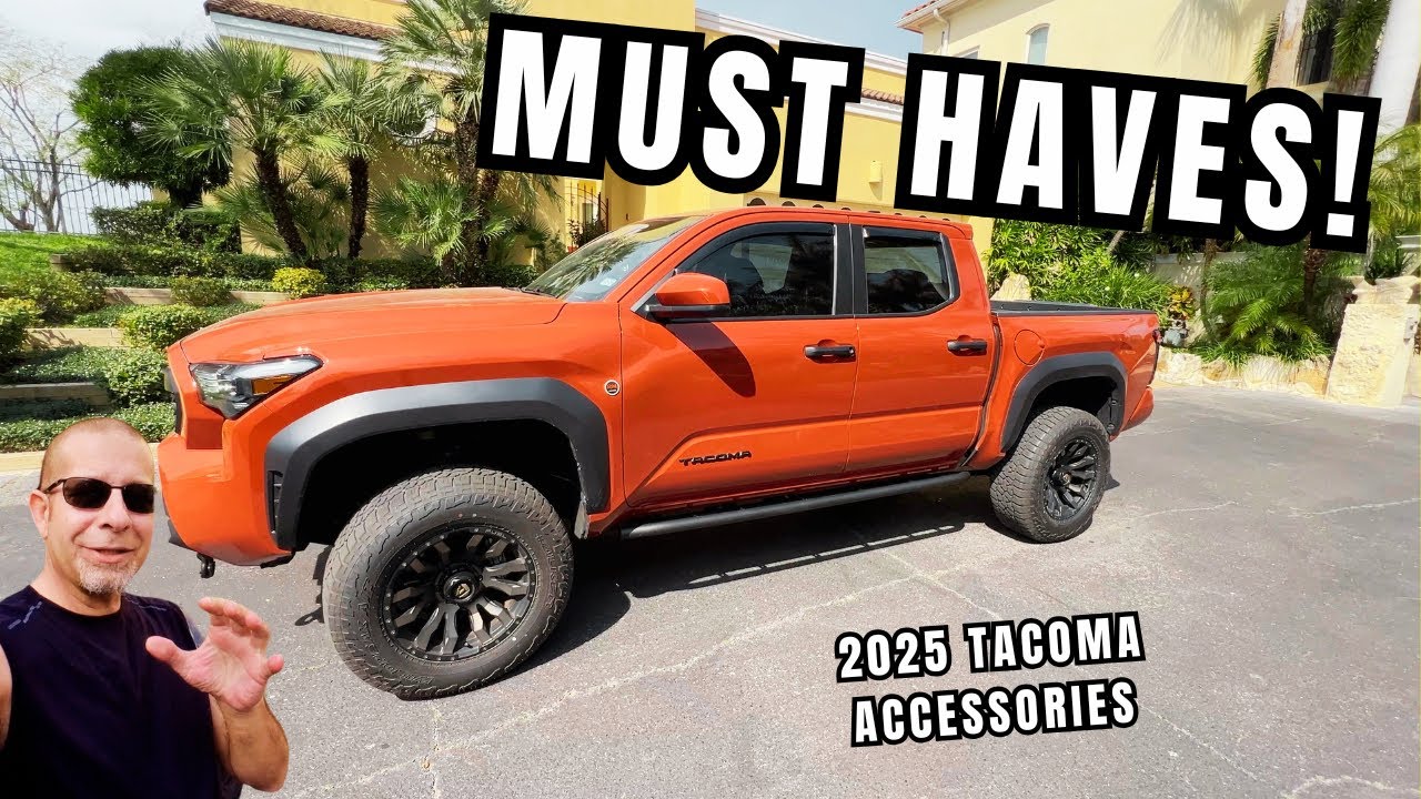 8 Most Bought 2025 Toyota Tacoma Accessories
