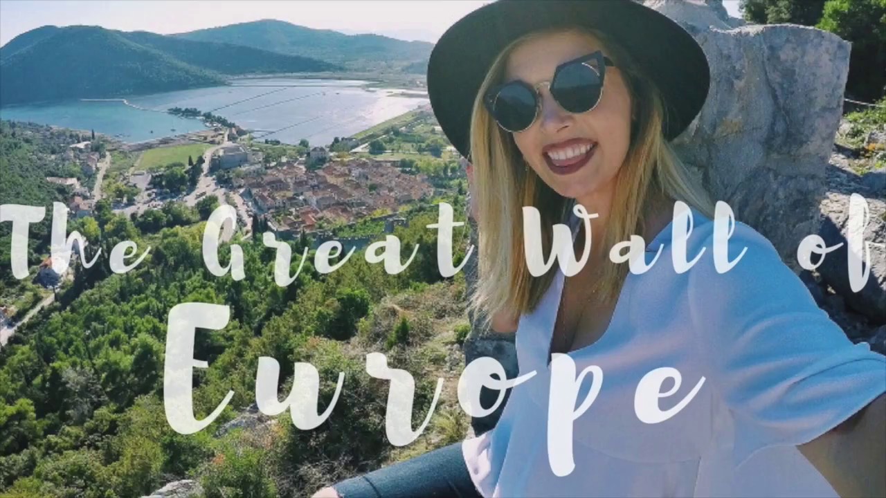 The Great Wall of Europe in Ston, Croatia
