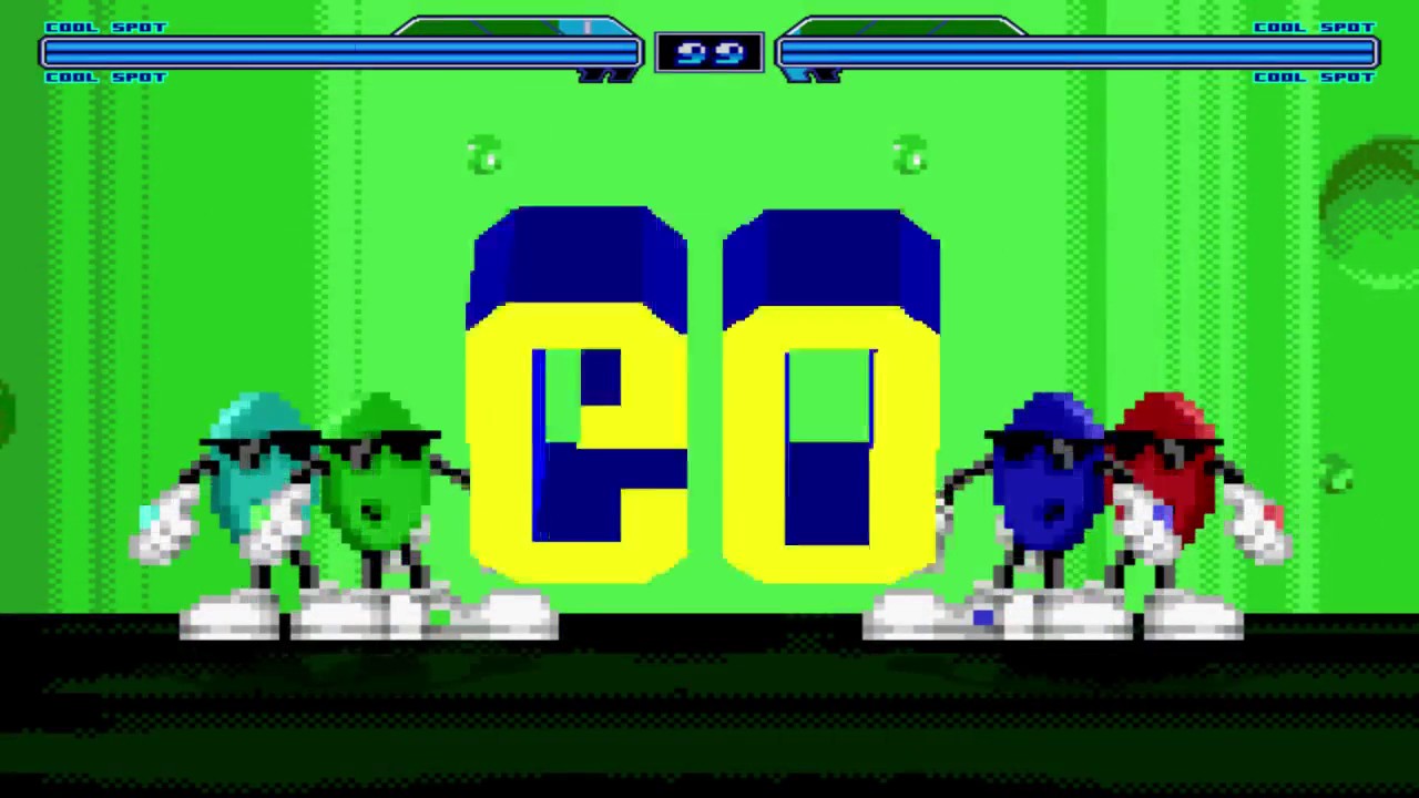 Mugen battle Cool Spot and Cool Spot vs Cool Spot and Cool Spot
