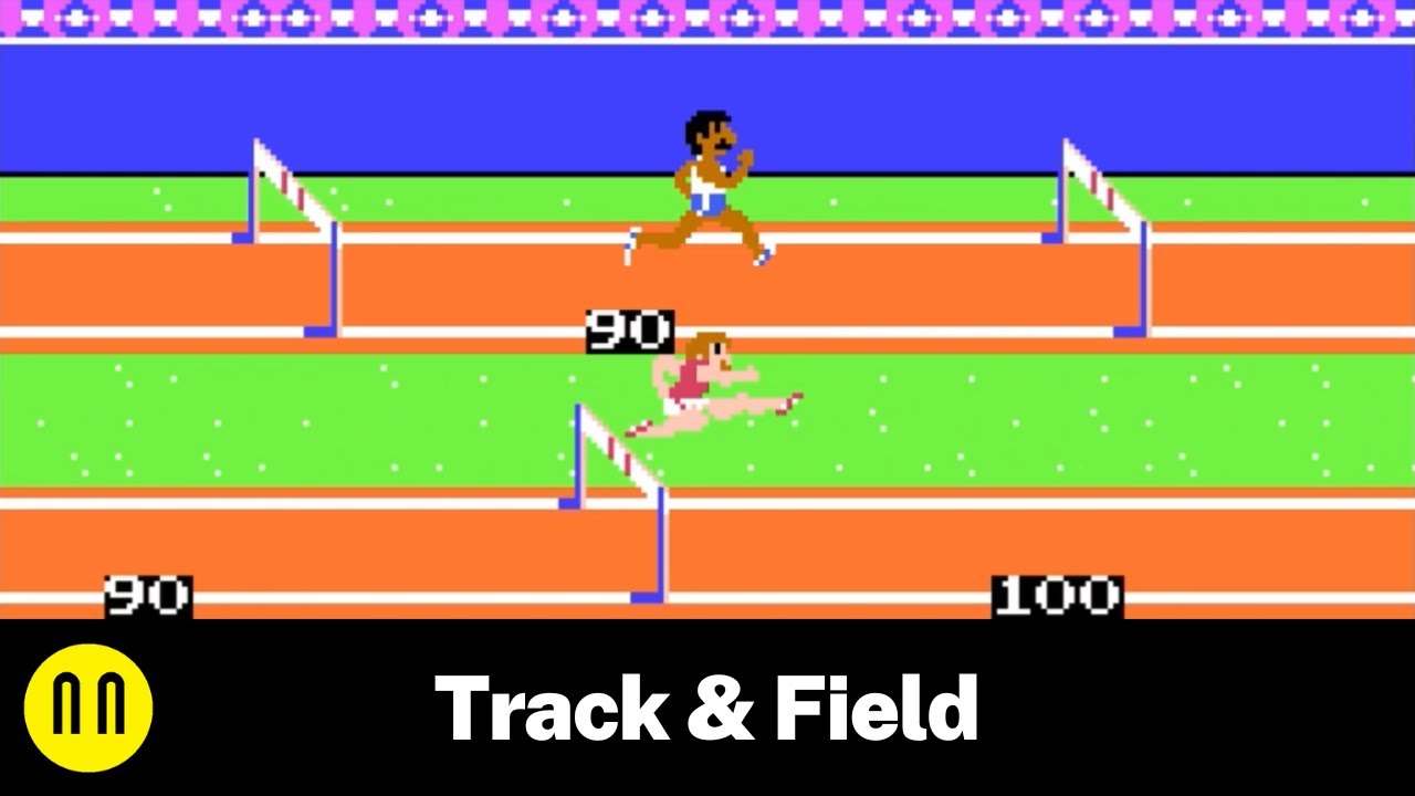 [NES] Track & Field - Full Playthrough 10 Rounds