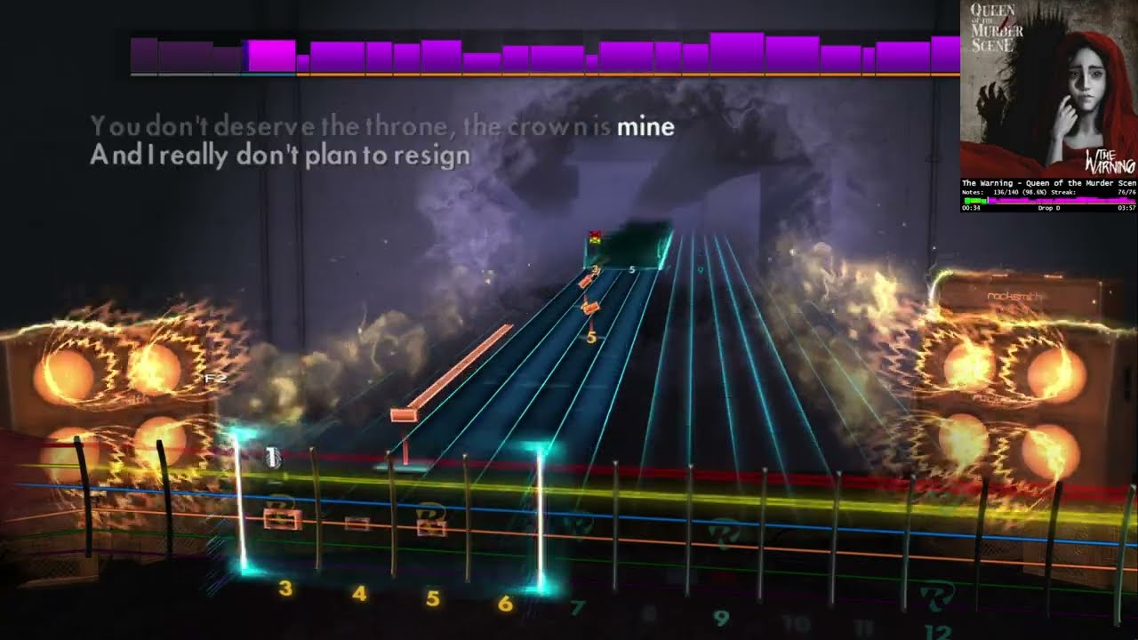 The Warning - Queen of the Murder Scene (Lead) | Rocksmith 2014 CDLC