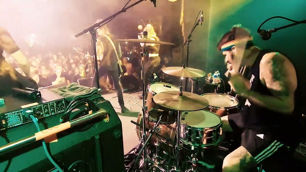 Laura Jane Grace In The Trauma Tropes - Pints Of Guinness & Walking is still Honest (drumcam)