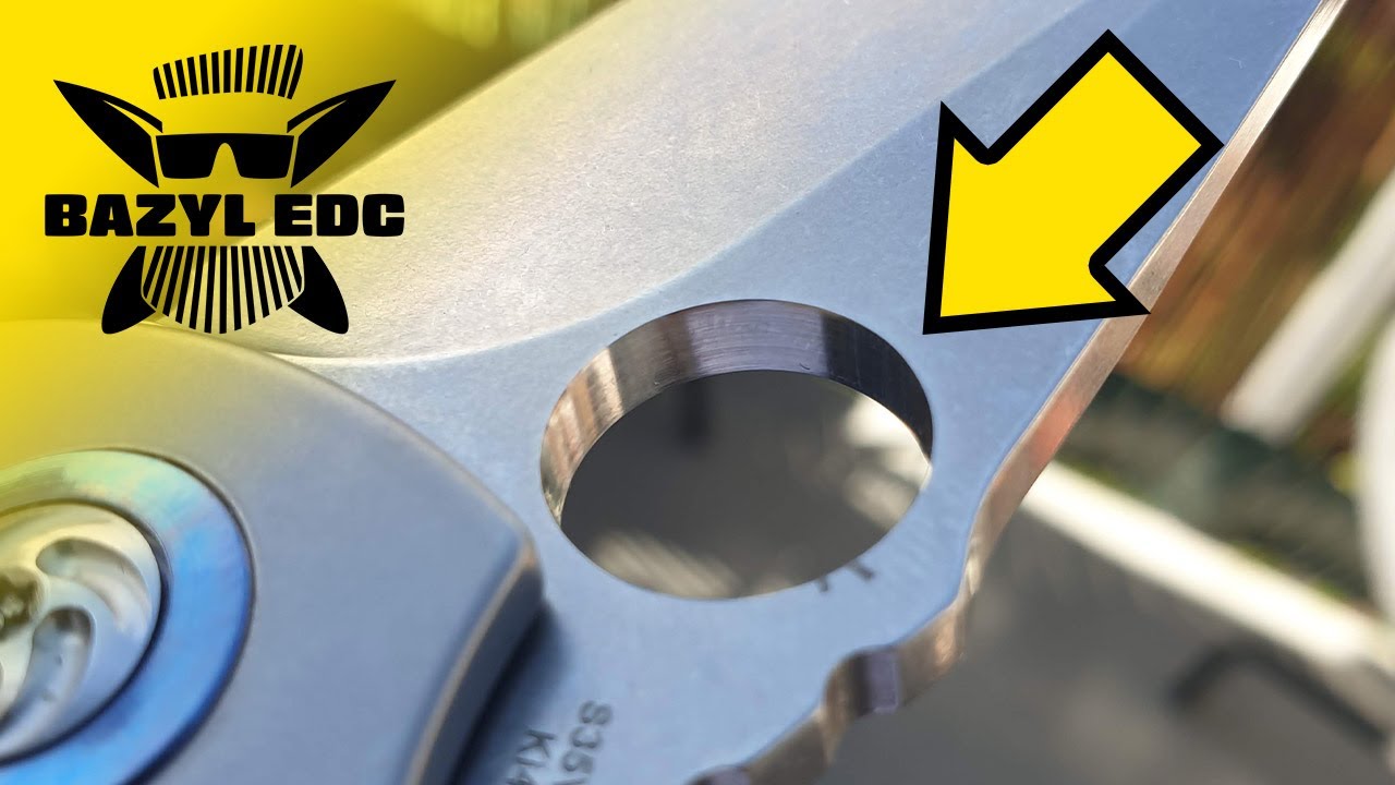 Jak zrobić otwór w głowni noża w stylu 