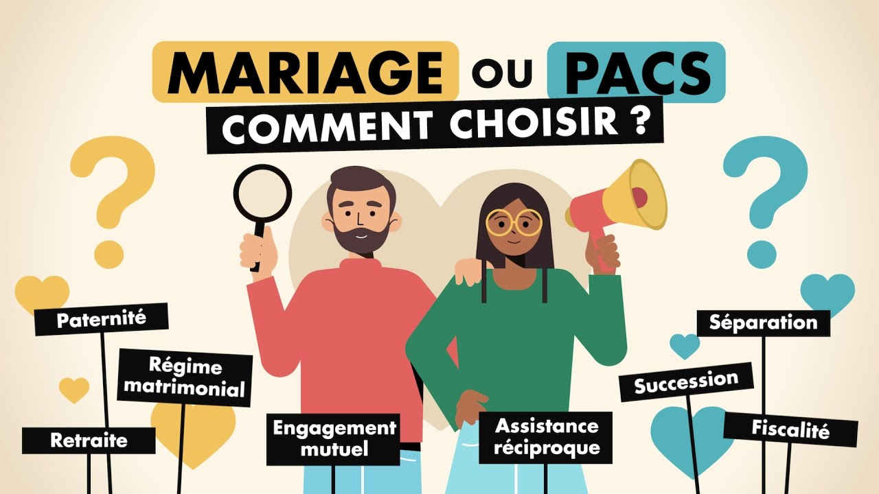 Mariage ou PACS comment choisir ?
