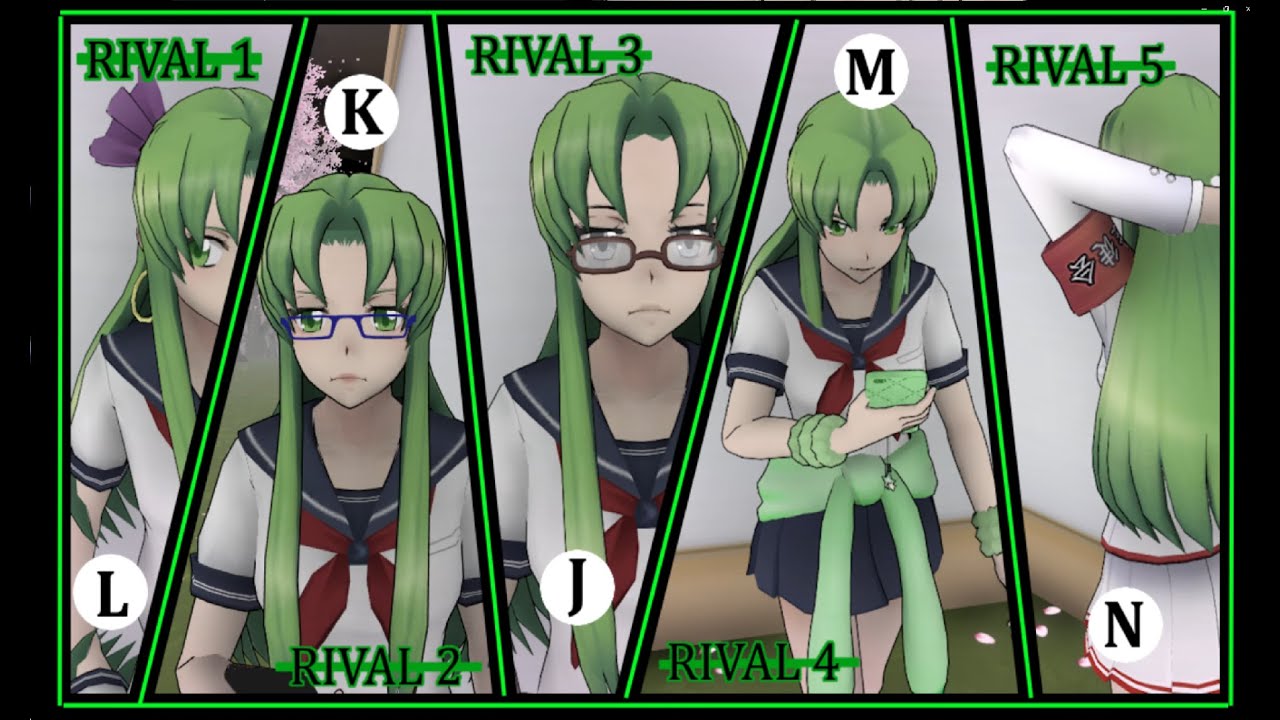 Raise Of The Planet Midori (All Targets) -Midori Mod 1.0 | Yandere Simulator MOD