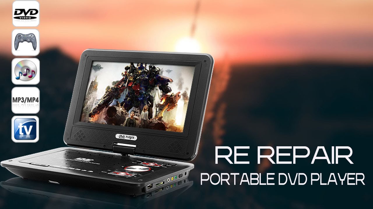 EVD Portable DVD Player | RE Repair DVD Player | Sinhala