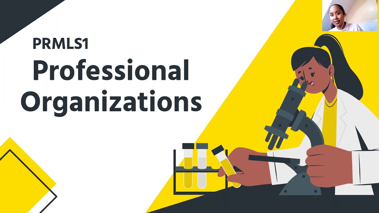 Professional Organizations PMLSP (Filipino)
