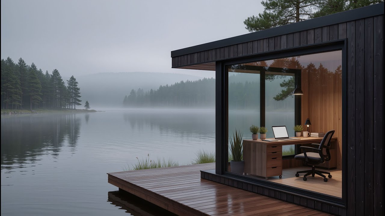 Misty Lake Work Music, Deep Focus Productivity 2026
