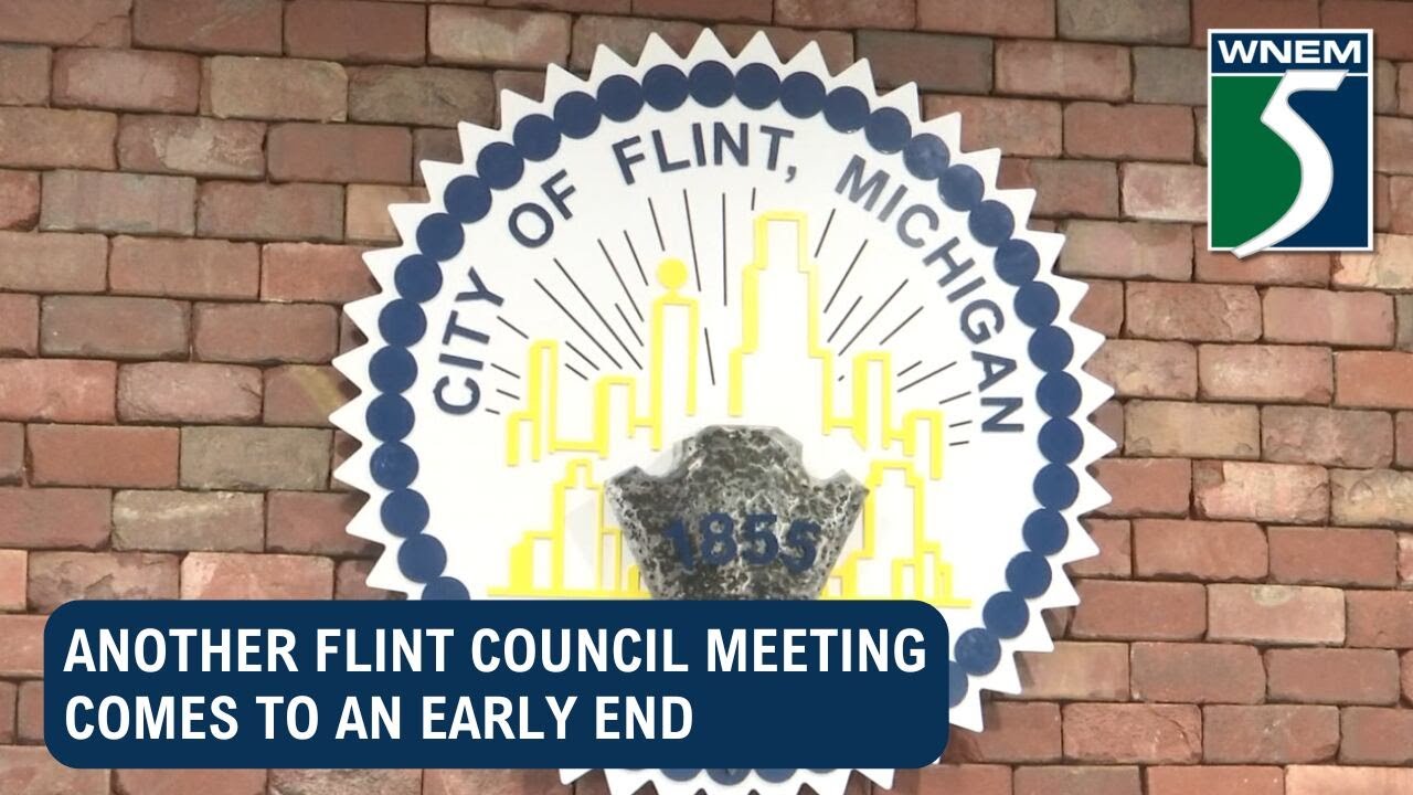 Another Flint council meeting comes to an early end