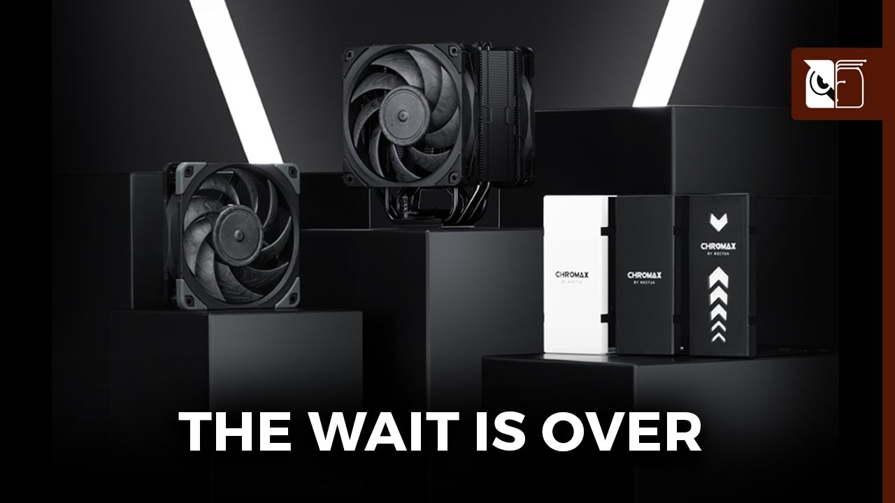 Introducing the NF-A12x25 chromax.black.swap and NH-U12A chromax.black, by Noctua