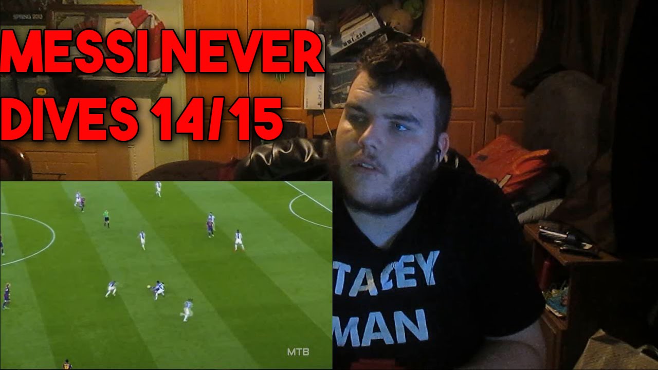 Lionel Messi ● Never Dives 2014-2015 #RESPECT REACTION!!!!
