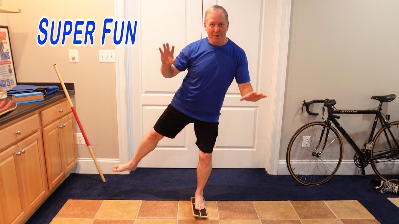 Trying Peter Attia's Balance Exercises  Using my $20 DIY Board - Honest Review