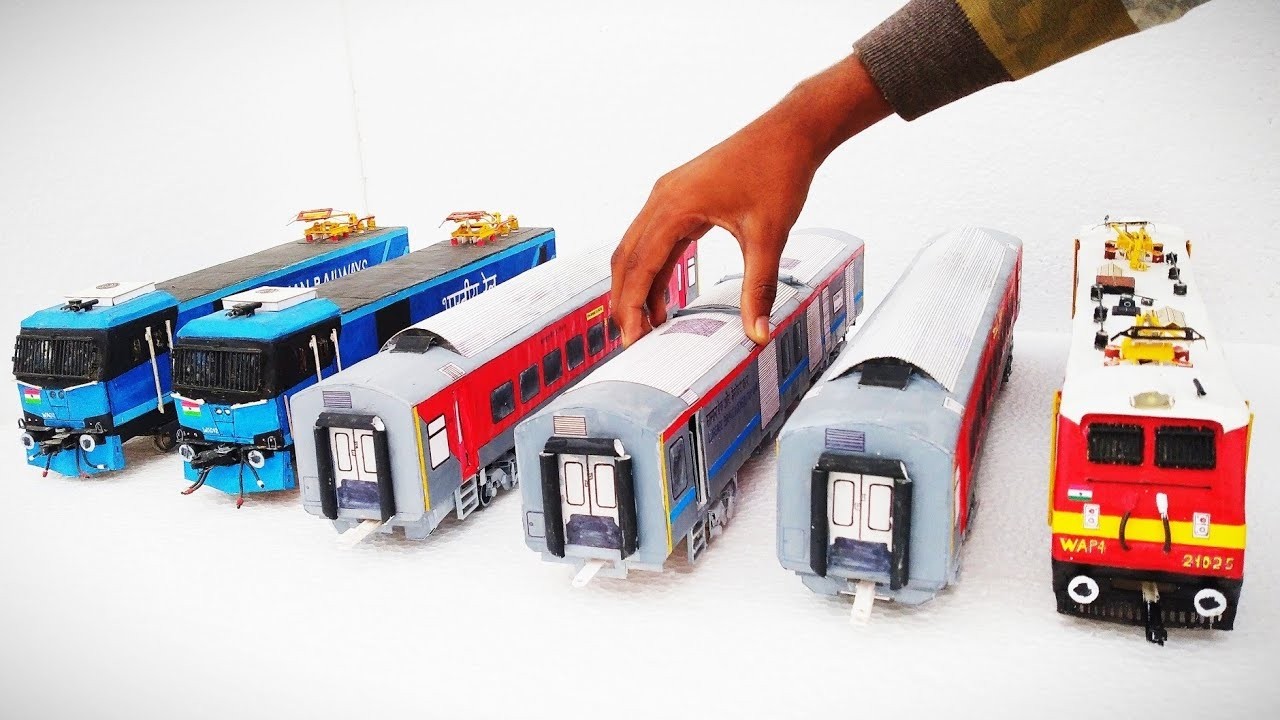 Распаковка модели локомотива LHB Generator Car HO Scale | Миниатюрная модель индийских железных д...