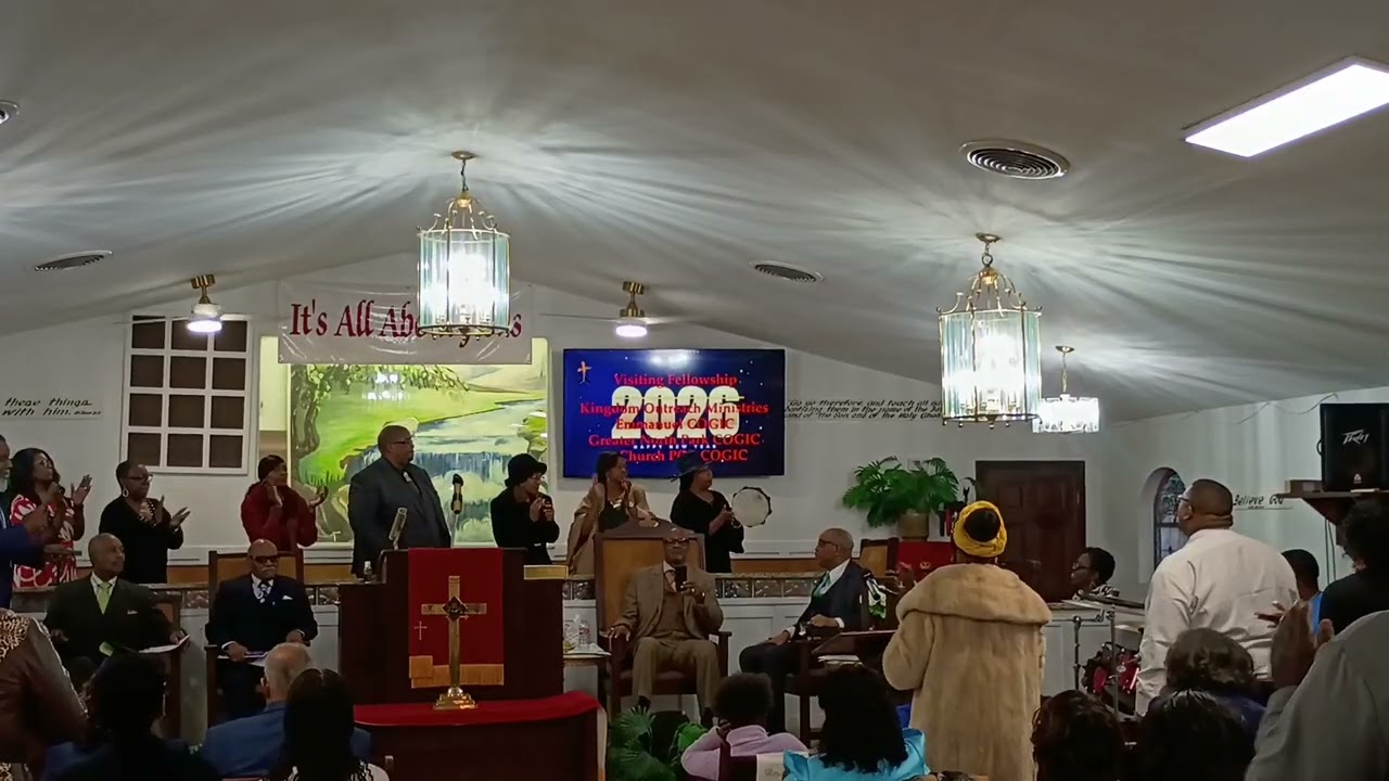 1st Church POP COGIC Choir @ The Mitchell St 22nd Pastor/Wife Anniversary On Sunday Evening 1/19/26
