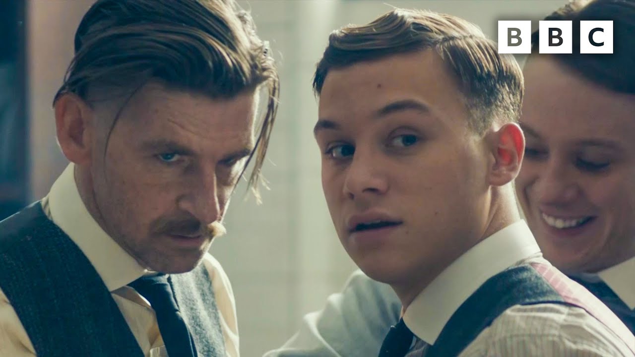 Karl has something he'd like to say! 😲 Peaky Blinders – BBC
