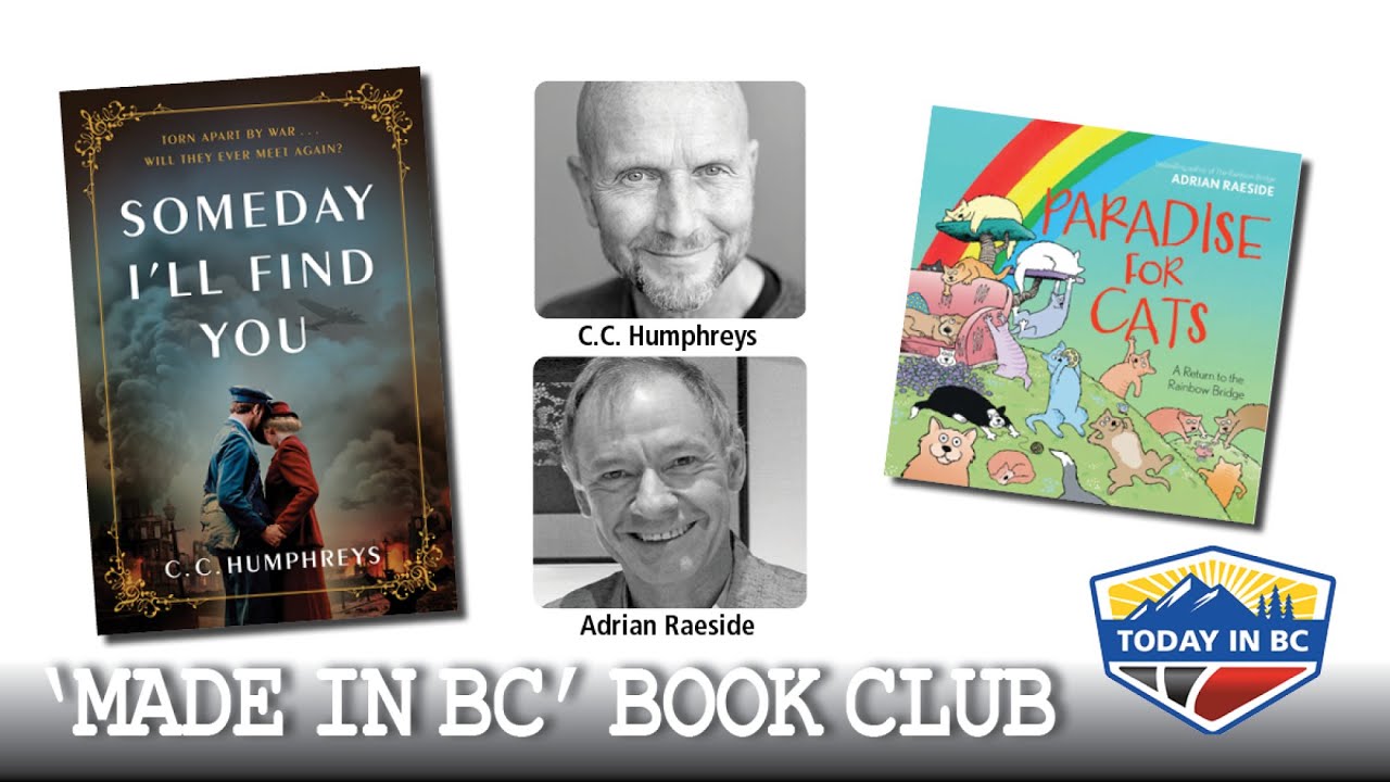 PODCAST: Authors CC Humphreys and Adrian Raeside discuss latest books