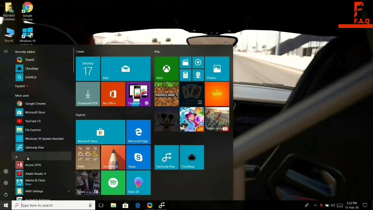 Samsung FLOW - Unlock your Pc with your phone's fingerprint scanner