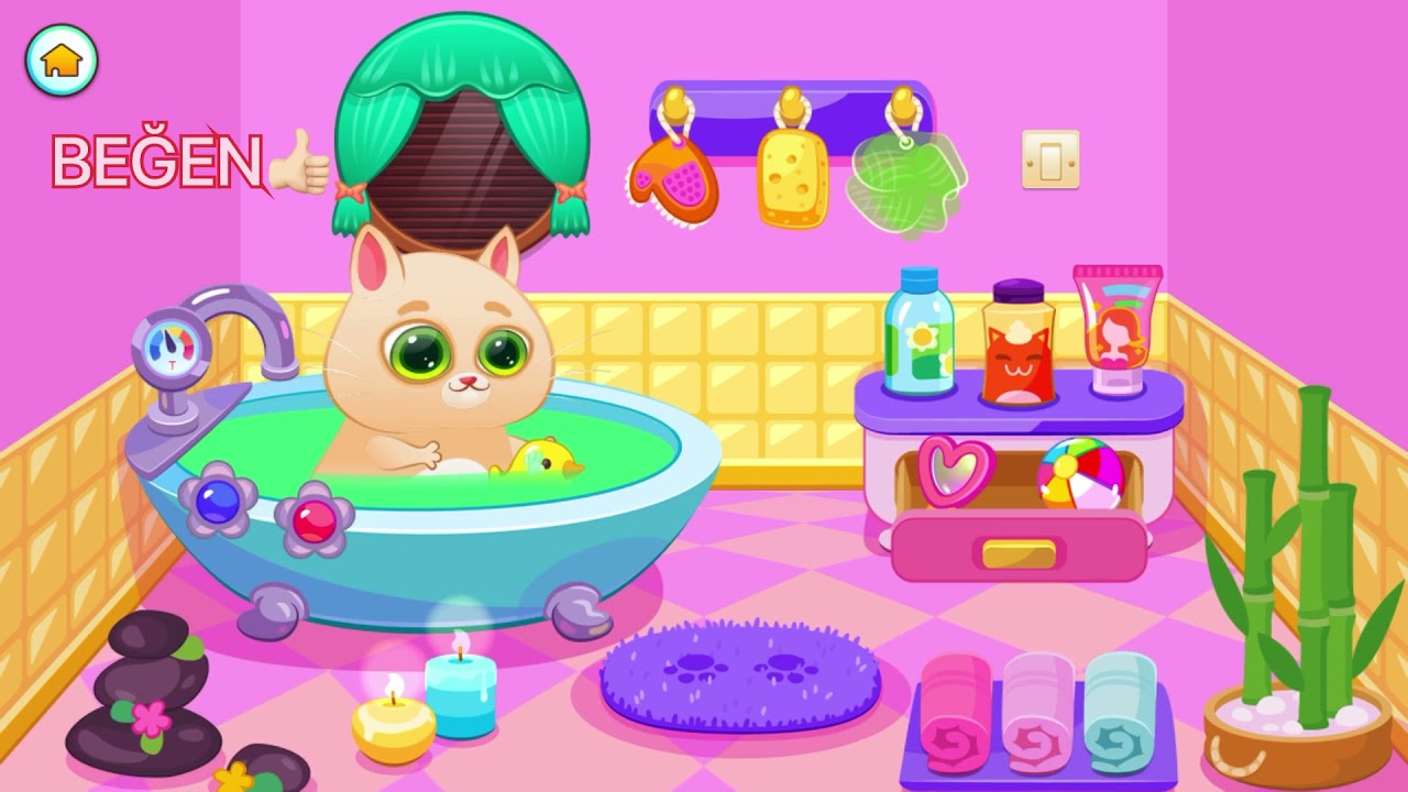 Bubbu’yu fare kovalıyor