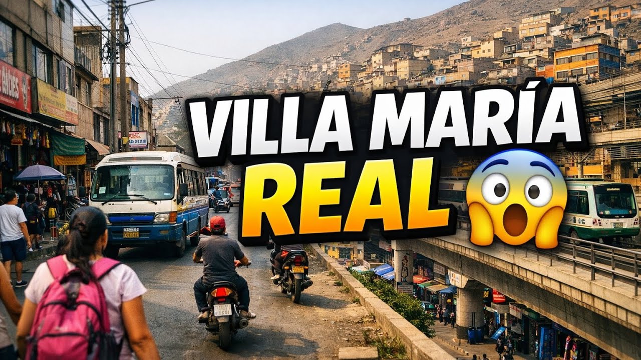Así se vive Villa María del Triunfo en Lima 🇵🇪 | Caminata Real 4K