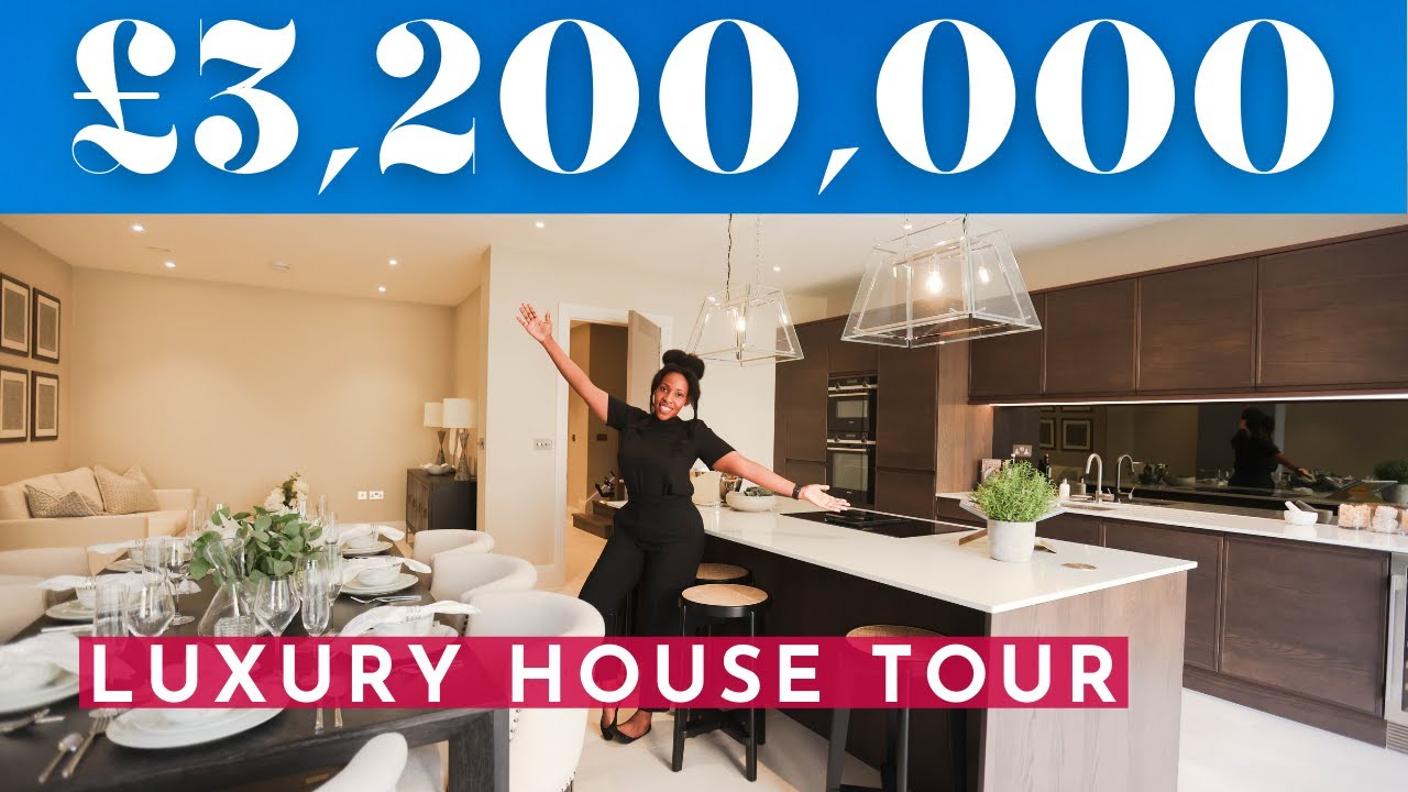 London Luxury House Tour | Touring a £3,200,000 Show Home in Wimbledon