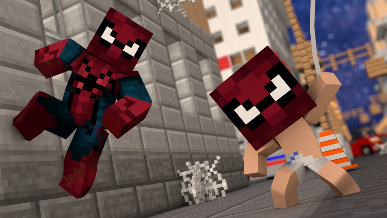 Minecraft - WHO'S YOUR DADDY? - O FILHO DO HOMEM ARANHA ( SpiderMan )