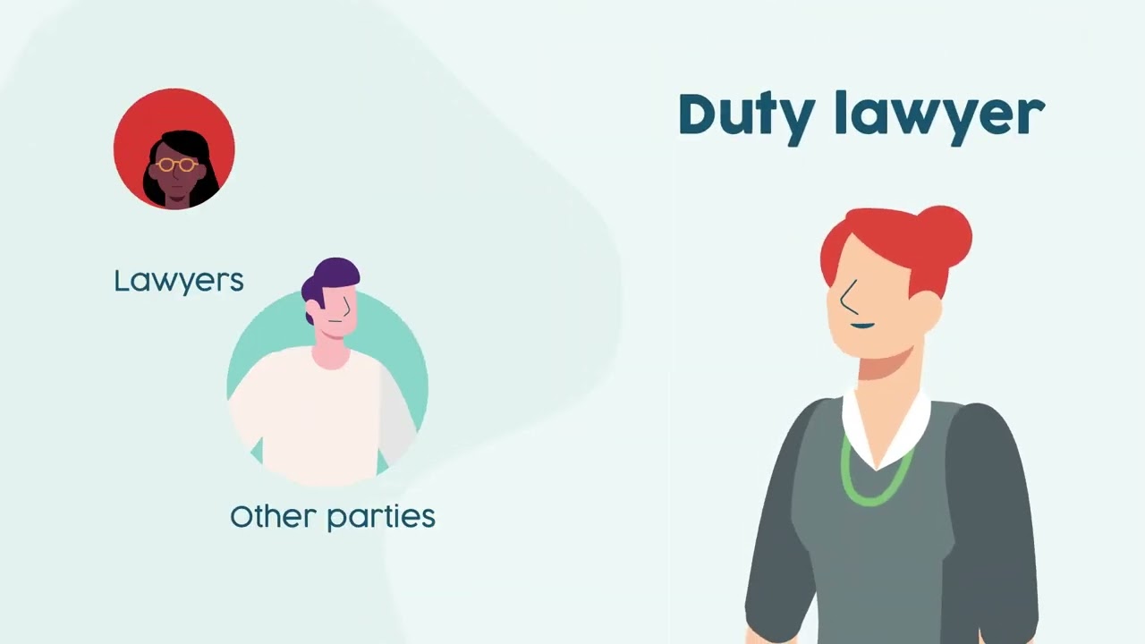 Getting free legal help at court &ndash; duty lawyers
