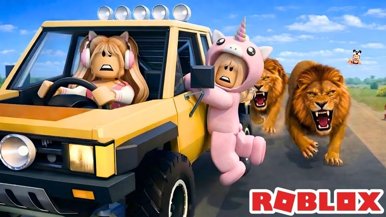 SOBREVIVEMOS em UM SAFARI no ROBLOX