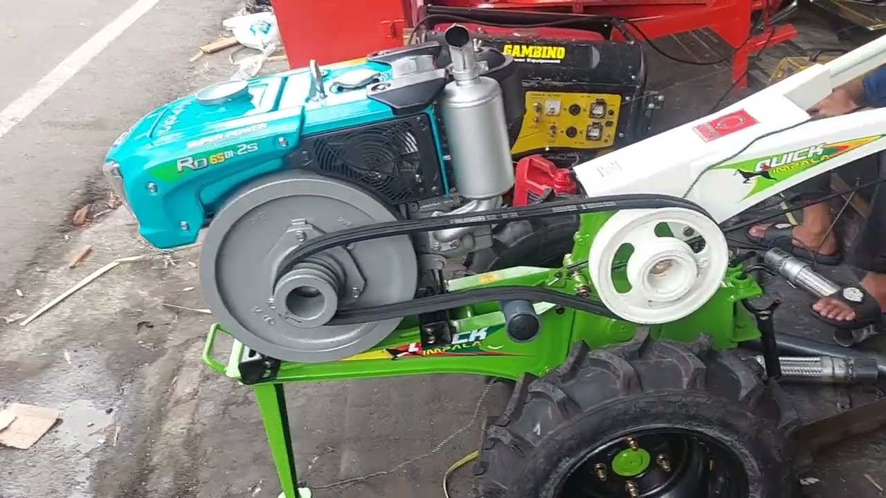 Impala QUICK TRAKTOR DENGAN DIESEL KUBOTA RD 65 DI 2S