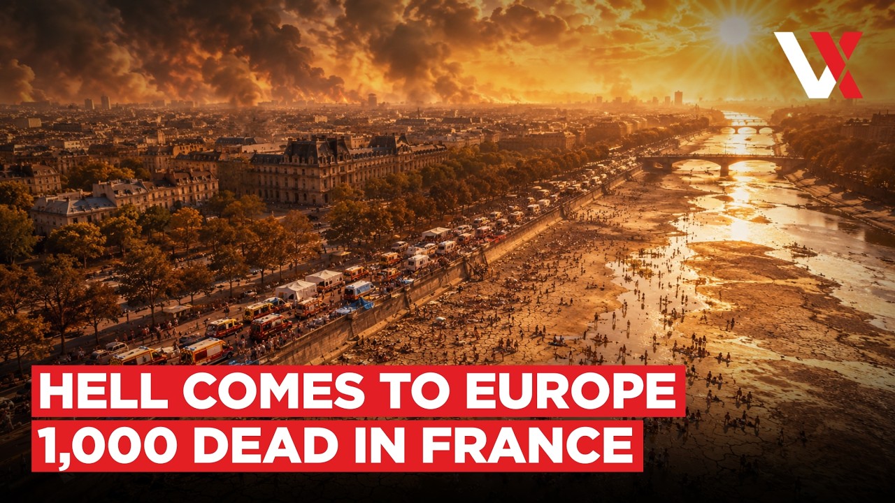 1,000 Dead In Four Days! France Counts Heatwave Toll As Record Temperatures Bake Europe | VERTEX