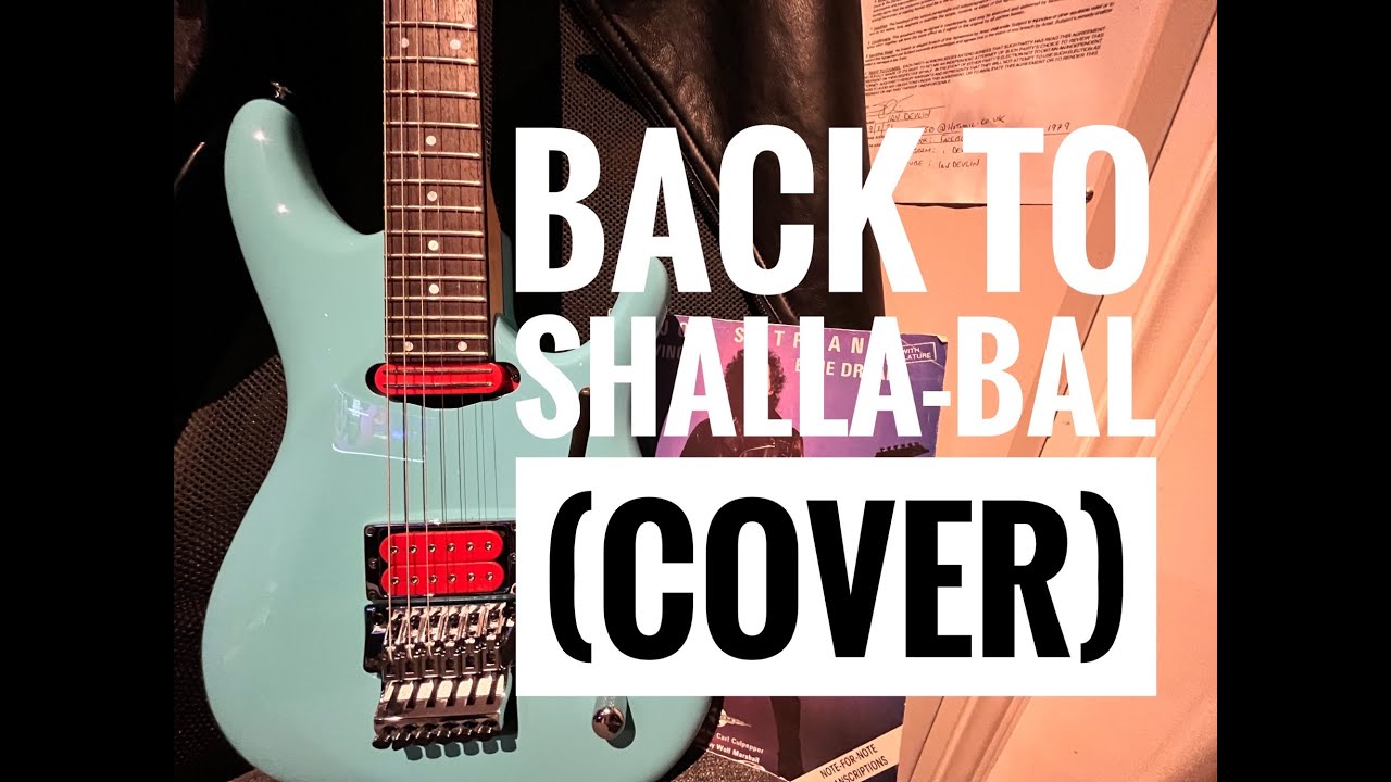 Ibanez JS2410 Blue -  Back to Shalla Bal Joe Satriani Cover