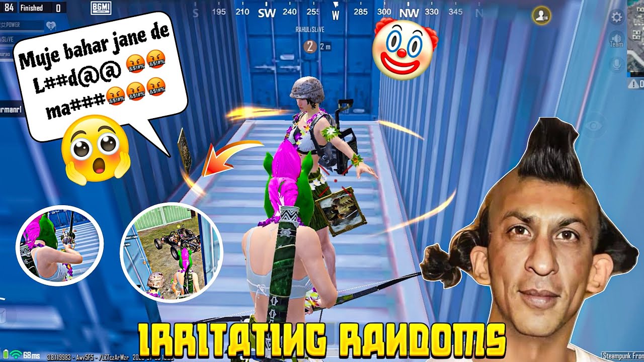 BGMI FUNNY TROLLING 😂🔥 | Random Teammates Roast + Thug Life Swag Moments