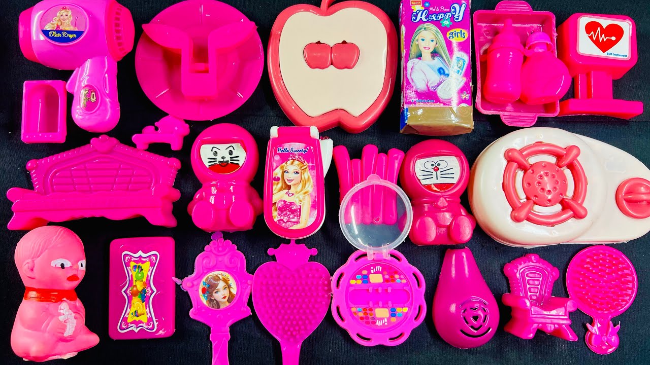08:09 Minutes of Pink Toys ASMR l 🌸 Sleepy & Comforting Toys Sound’s (No Talking) 