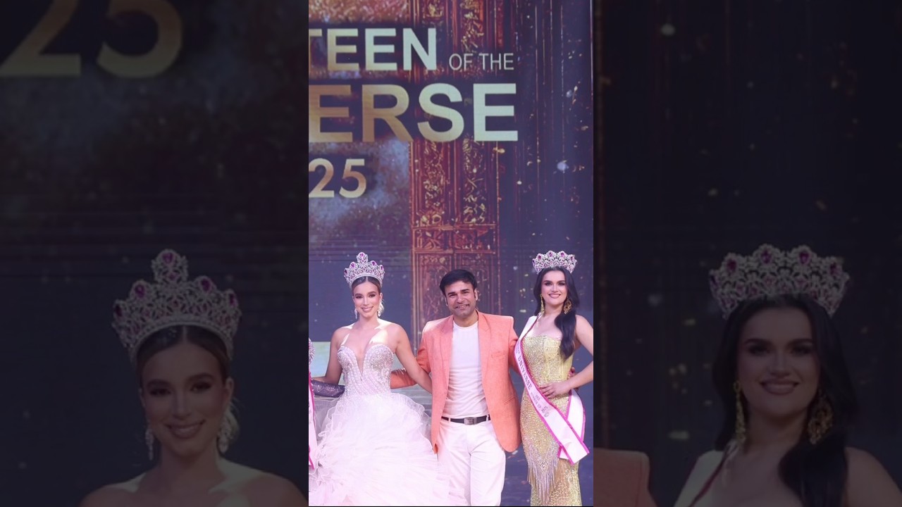 Miss Teen Of Universe 2025! #shorts #shortsindia #beautypageant #celebritydentist #pageantcoach