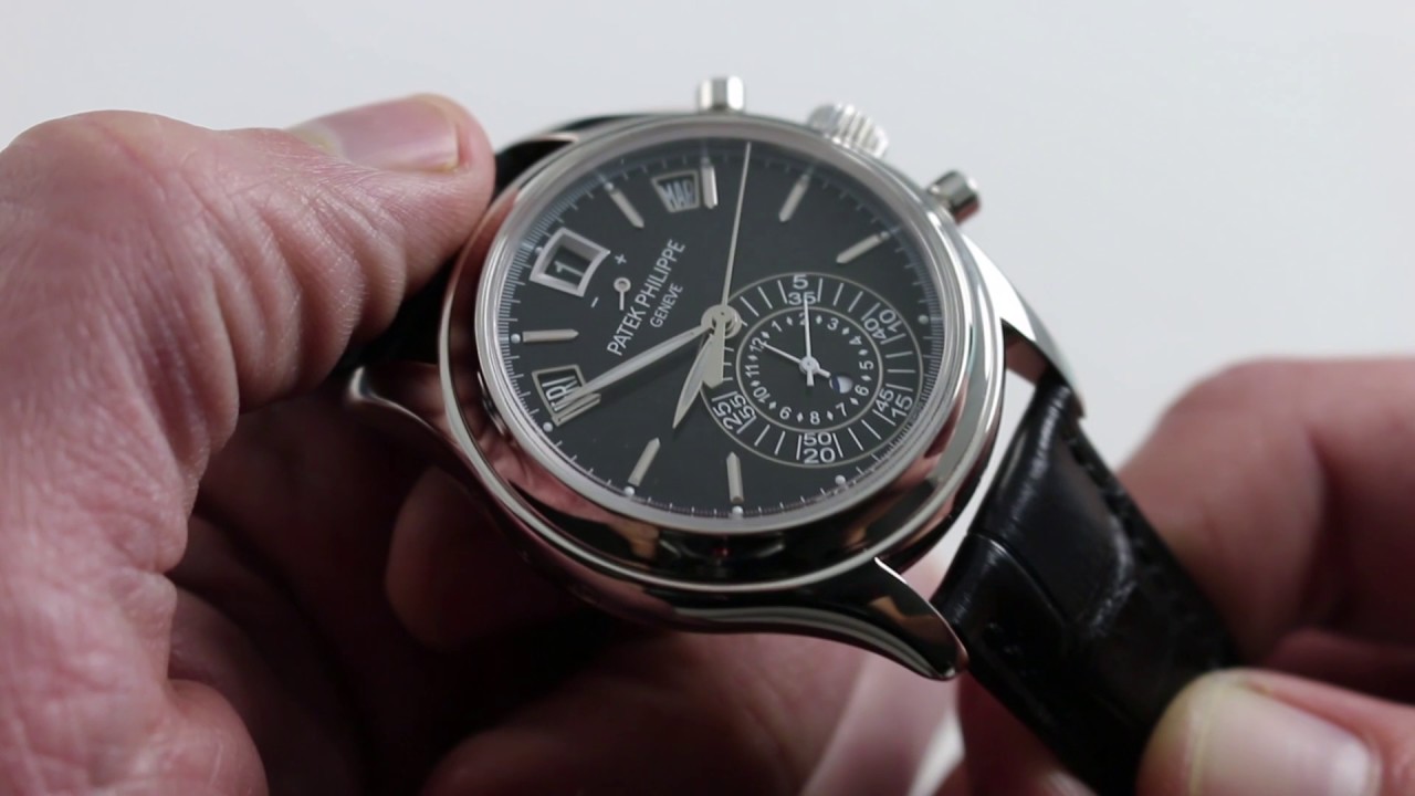 Patek Philippe Annual Calendar Flyback Chrono 5960P Luxury Watch